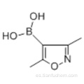 Ácido 3,5-dimetilisoxazol-4-borónico CAS 16114-47-9